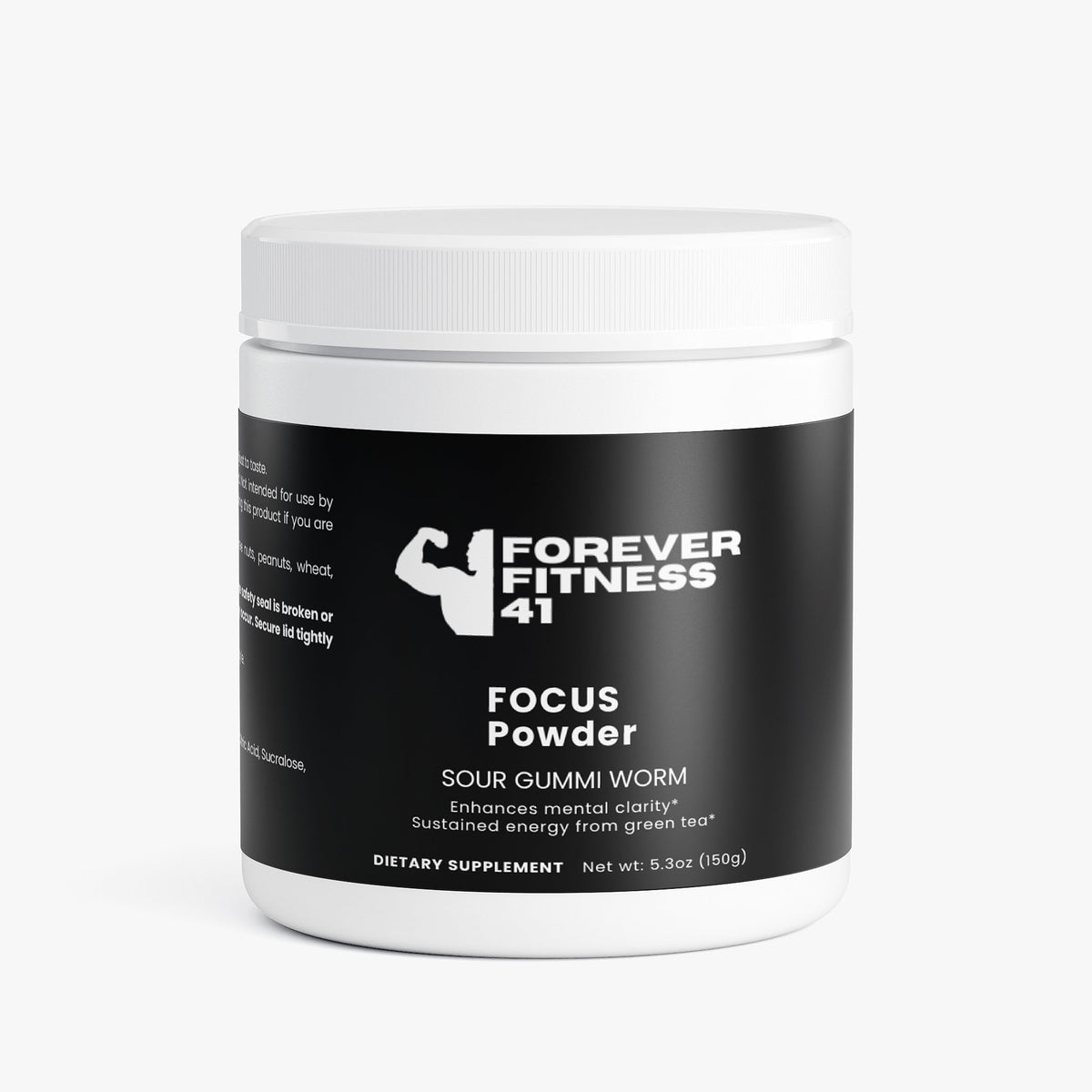 Forever Fitness Focus Powder (Sour Gummi Worm)