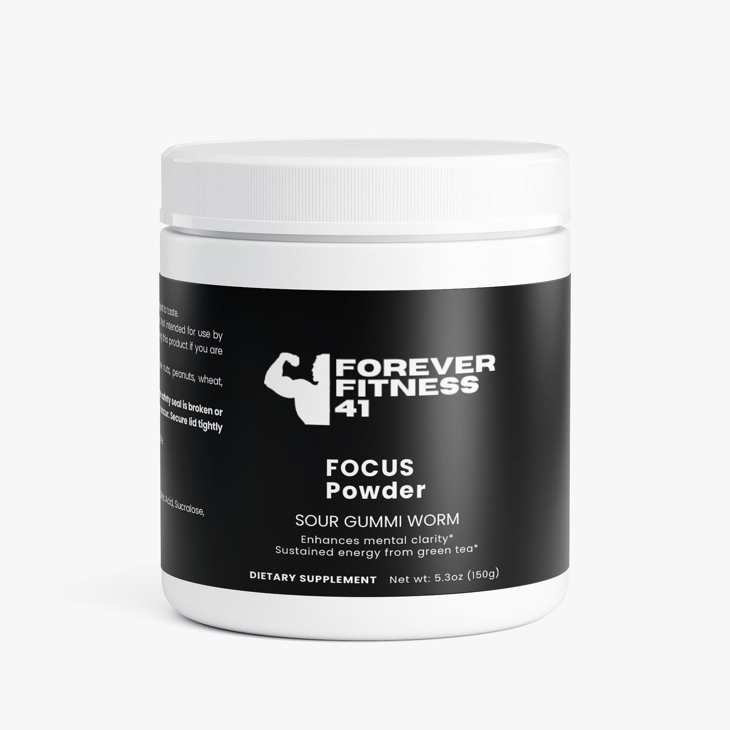 Forever Fitness Focus Powder (Sour Gummi Worm)