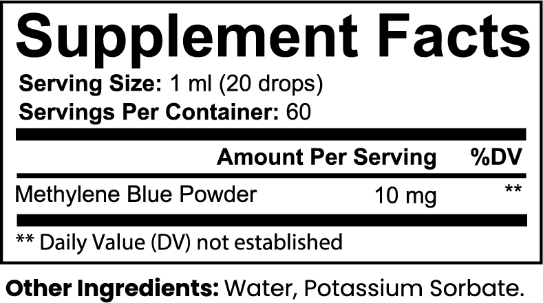 Forever Fitness Methylene Blue Drops